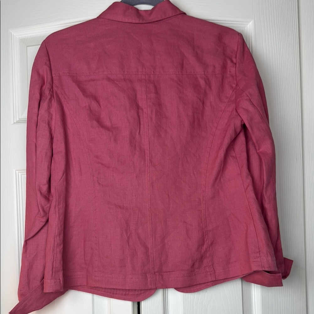 Jones New York Pink Blazer Tailored Suit Jacket - Lenin - Picture 5 of 7